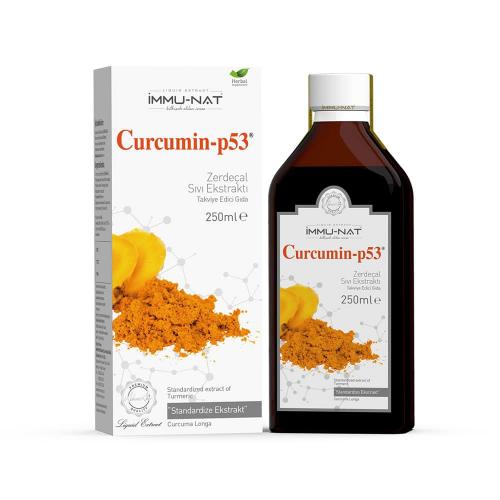 Curcumin - P53 Zerdeçal Sıvı Ekstraktı 250 Ml