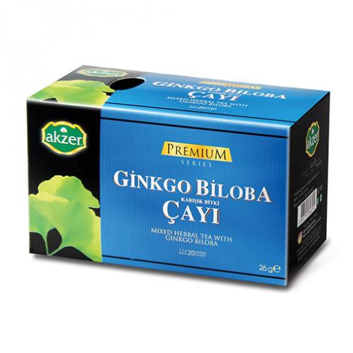 Ginkgo Biloba Karışık Bitki Çayı Süzen Poşet 20 Adet