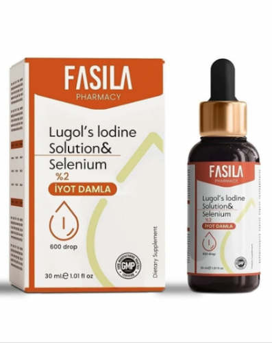 Fasıla Lugol's Solution & Selenyum İyot Damla 30 ml